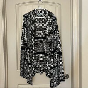 Black & White Knit Sweater